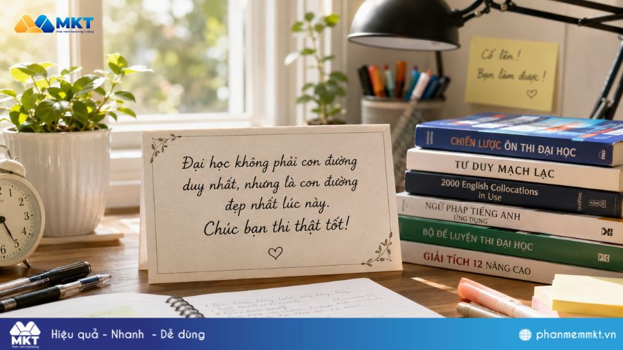 Tuyển tập 1001+ câu chúc thi tốt ngắn gọn, ý nghĩa nhất 2026 6 Lời chúc thi tốt nghiệp THPT truyền động lực