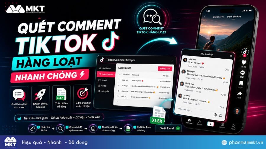 Cách tự động comment TikTok theo từ khóa hàng loạt 9 Cách tự động comment TikTok theo từ khóa hàng loạt