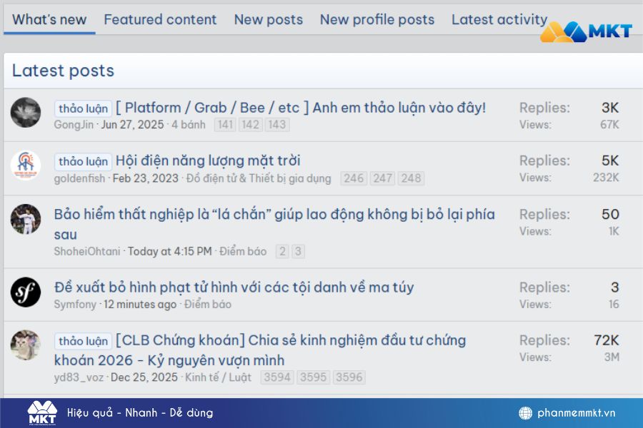 Diễn đàn online giúp tăng nhận diện thương hiệu hiệu quả nhất Diễn đàn online giúp tăng nhận diện thương hiệu hiệu quả nhất