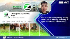 Case study phần mềm MKT 2 Bí quyết chốt 7 đơn sỉ lớn trong thời gian ngắn của anh Chiểu - chủ sỉ đồ câu nội địa Trung Zhaolig