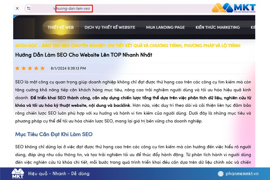 Minh hoạ URL về key hướng dẫn làm SEO Minh hoạ URL về key hướng dẫn làm SEO