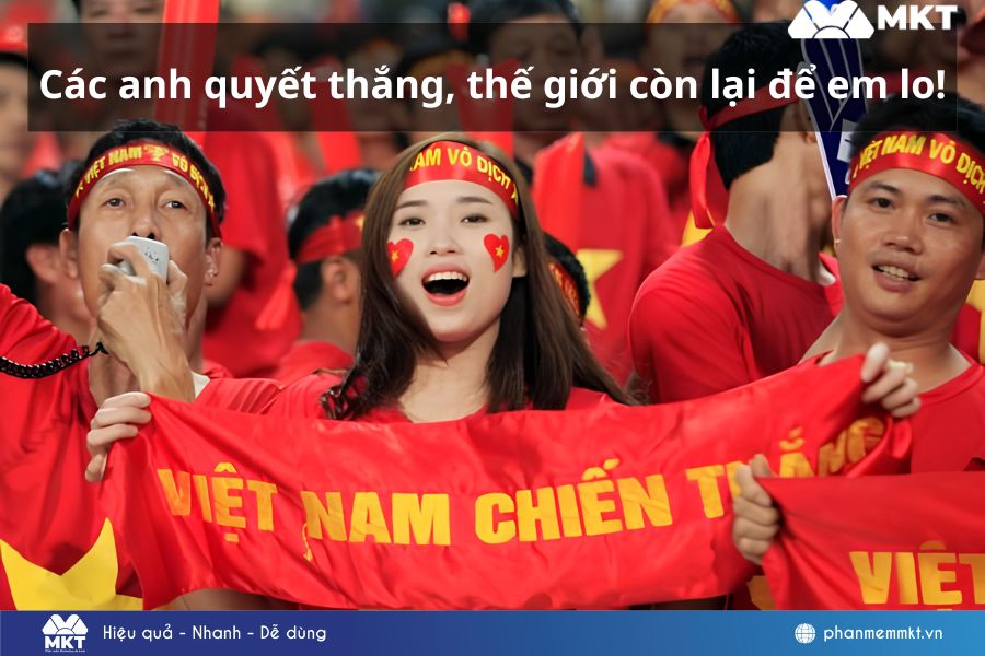 Khẩu hiệu cổ vũ bóng đá hài hước. Ảnh: Sưu tầm Khẩu hiệu cổ vũ bóng đá hài hước. Ảnh: Sưu tầm
