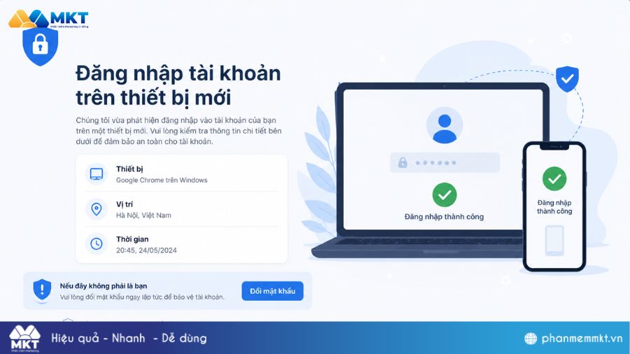 Mã 2FA là gì? Lấy mã 2FA ở đâu? Cách xử lý khi không nhận được mã 6 Các trường hợp dùng mã 2FA phổ biến: Đăng nhập tài khoản trên thiết bị mới