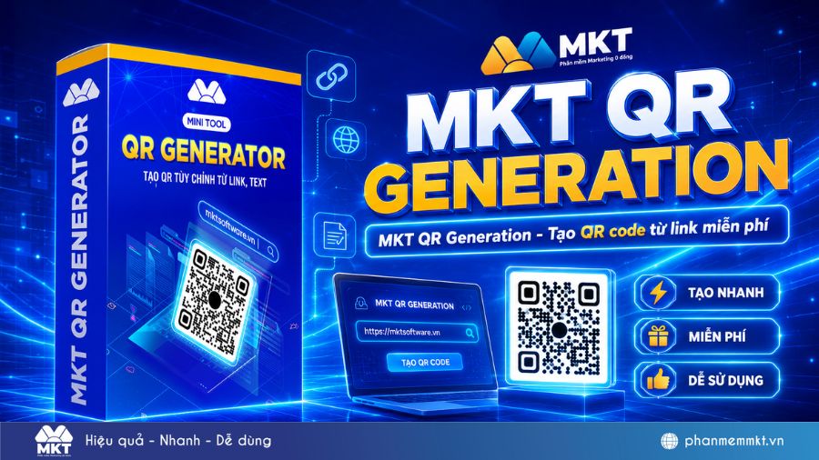 MKT QR Generation - Công cụ tạo QR code miễn phí và nhanh chóng 3 tạo qr code miễn phí
