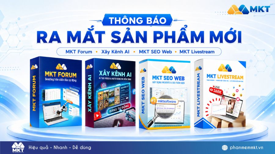 thông báo ra mắt sản phẩm mới