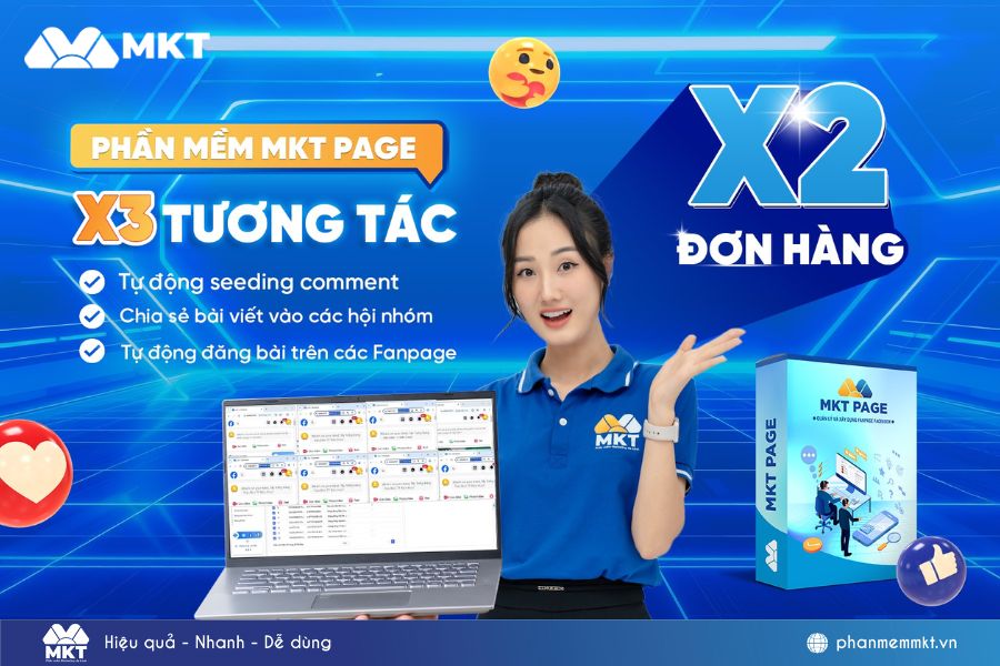 MKT Page - Tự động hóa quản lý fanpage Facebook quy mô lớn MKT Page - Tự động hóa quản lý fanpage Facebook quy mô lớn