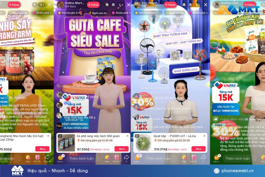 AI Livestream bán hàng: Xu hướng tất yếu của doanh nghiệp Việt 4 AI Livestream bán hàng