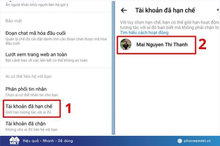 Top 3 cách bỏ hạn chế tin nhắn Messenger nhanh chóng và đơn giản 3 cách bỏ hạn chế tin nhắn