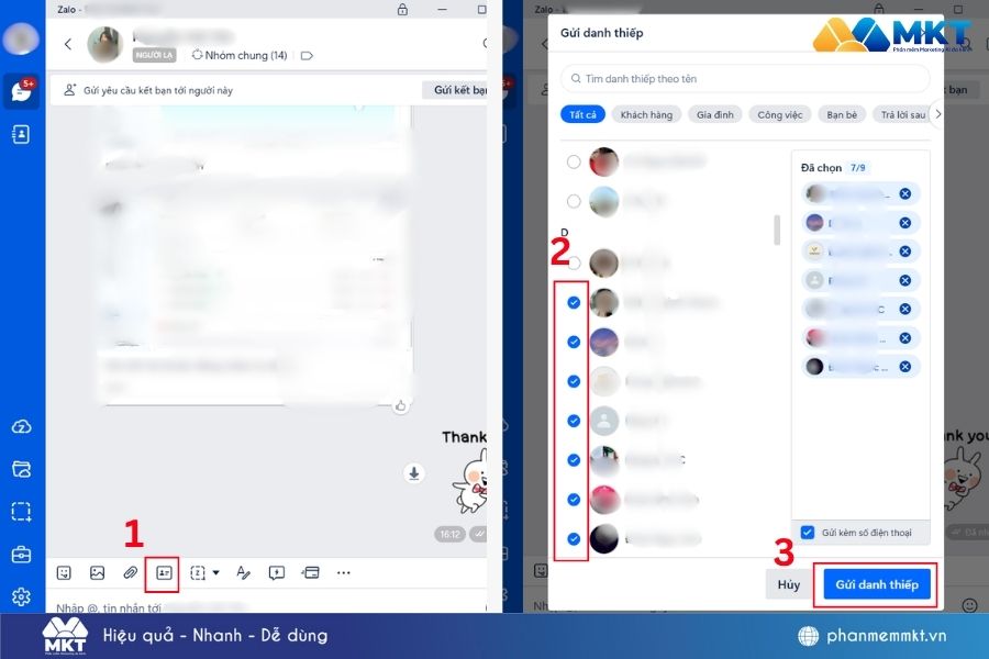 6 cách gửi nick Zalo cho người khác đơn giản và nhanh chóng 6 Cách gửi nick Zalo cho người khác