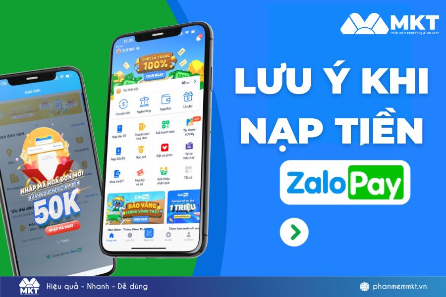 3 cách nạp tiền vào Zalo Pay đơn giản, thành công chỉ trong 1 phút 6 Cách nạp tiền vào Zalo Pay
