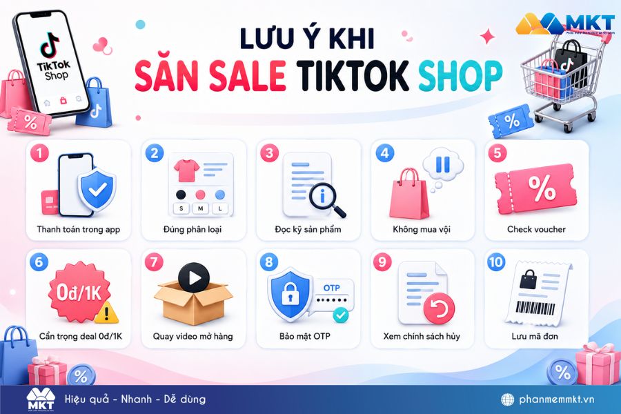 4 cách săn sale TikTok Shop: Bí kíp chốt đơn flash sale, voucher giảm giá 7 Cách săn sale TikTok Shop