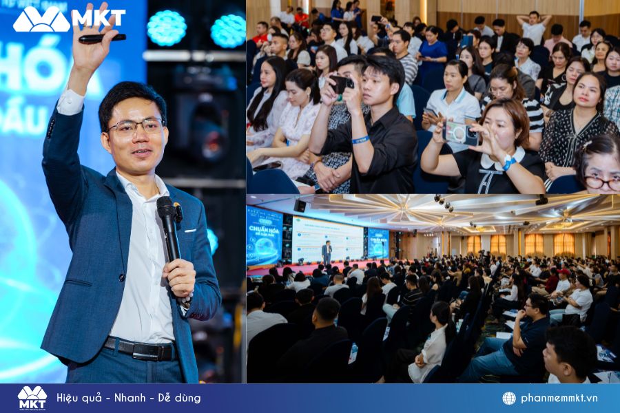 MKT Software đồng hành cùng doanh nghiệp Việt tại Hội nghị Chuyển đổi số & TMĐT Việt Nam 2026 6 Phiên chia sẻ của ông Lê Đức Nam thu hút nhiều sự quan tâm của khán giả