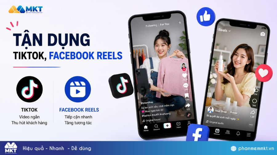 Kinh doanh gì ít vốn lãi cao? 10 Ý tưởng tiềm năng 2026 10 Tận dụng TikTok, Facebook Reels