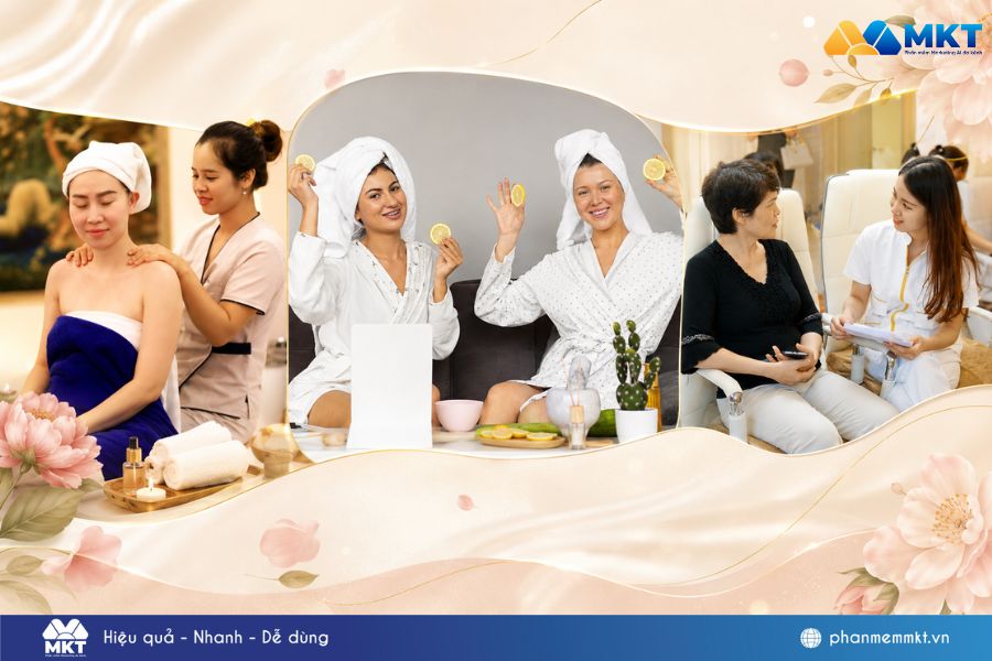 Marketing cho spa: Chiến lược thu hút khách hàng online & offline 2026 2 marketing cho spa
