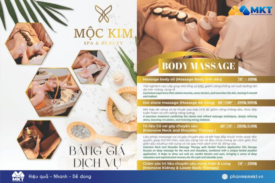Marketing cho spa: Chiến lược thu hút khách hàng online & offline 2026 3 marketing cho spa