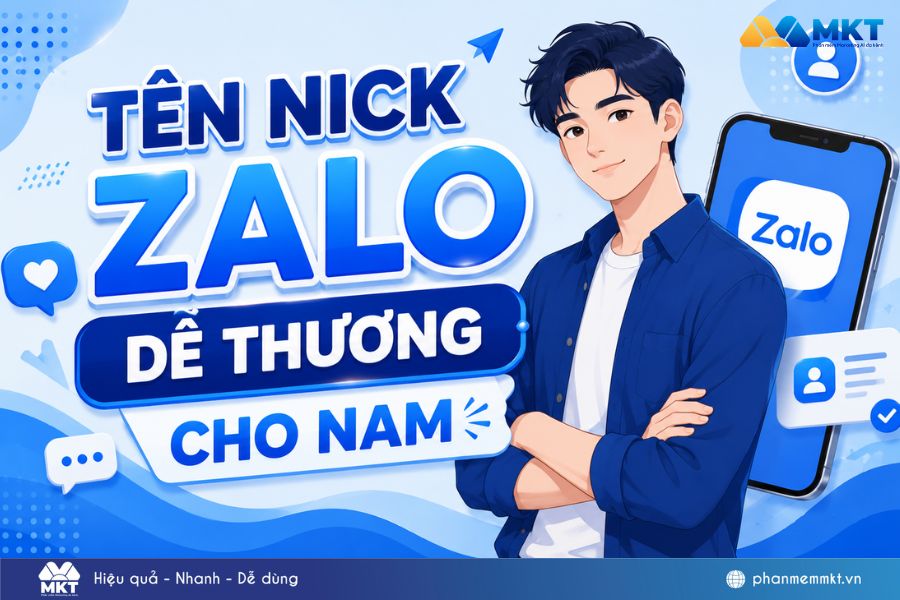 999+ tên nick Zalo dễ thương, độc lạ không lo đụng hàng cho nam & nữ 2 Tên nick Zalo dễ thương