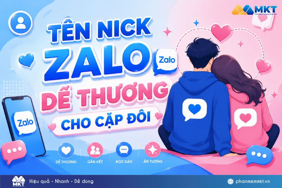 999+ tên nick Zalo dễ thương, độc lạ không lo đụng hàng cho nam & nữ 3 Tên nick Zalo dễ thương