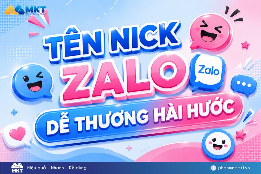 999+ tên nick Zalo dễ thương, độc lạ không lo đụng hàng cho nam & nữ 4 Tên nick Zalo dễ thương