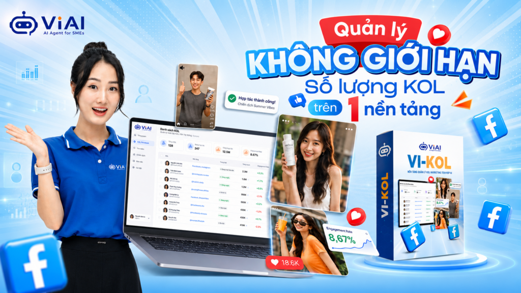 Vi KOL - Phần mềm tạo KOL ảo và quản lý toàn diện 6 VI KOL - Tool tạo và quản lý KOL