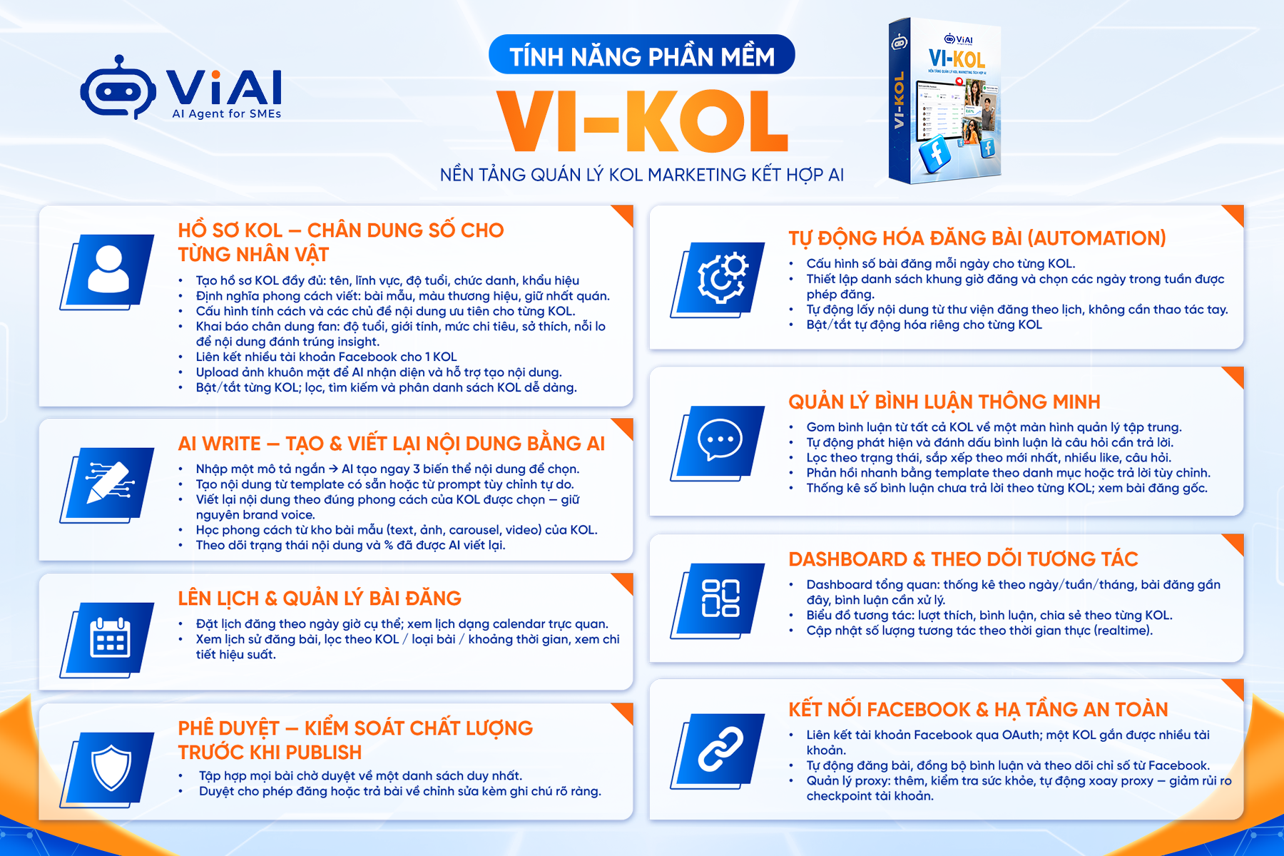 Vi KOL - Phần mềm tạo KOL ảo và quản lý toàn diện 5 VI KOL - Tool tạo và quản lý KOL