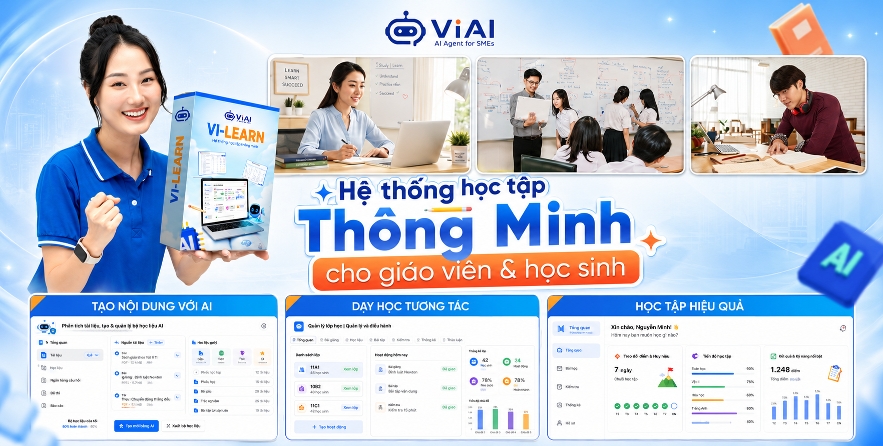 Kinh nghiệm kinh doanh giáo dục cho người mới bắt đầu 6 VI LEARN