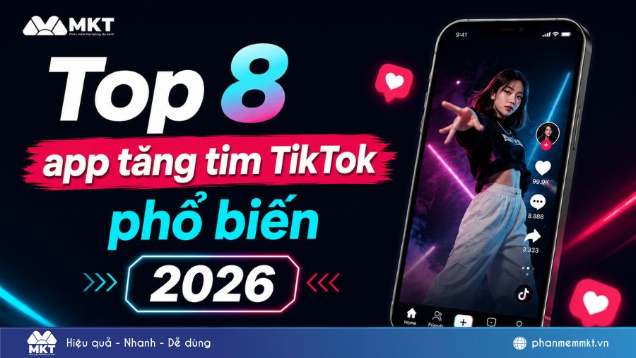 Top 8 app tăng tim TikTok hiệu quả cao 21 app tăng tim TikTok