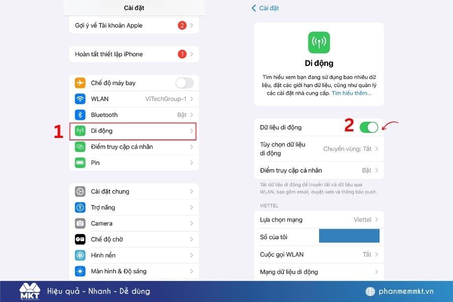 4 cách chia sẻ mạng 4G cho điện thoại khác cực đơn giản 1 Cách chia sẻ mạng 4G cho điện thoại khác