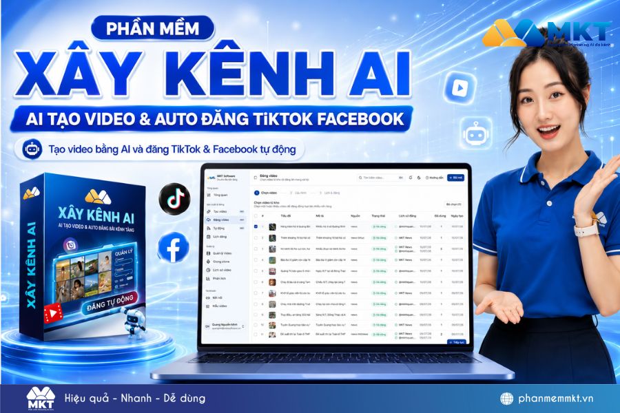 Cách đăng Facebook reels tự động bằng Xây kênh AI chỉ với vài bước 1 Cách đăng Facebook reels tự động bằng Xây kênh AI