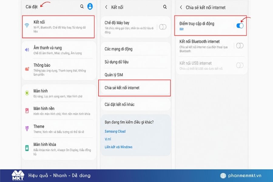 Cách xem mật khẩu 4G trên Samsung đơn giản và nhanh chóng chỉ với 3 bước 4 Cách xem mật khẩu 4G trên Samsung