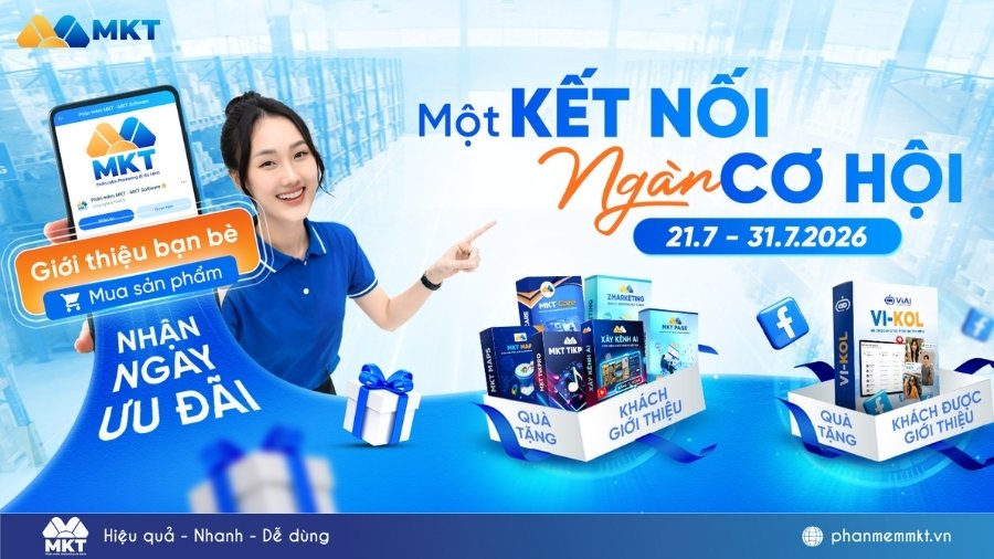 Chương trình ưu đãi tháng 7: MỘT KẾT NỐI – NGÀN CƠ HỘI 1 Chương trình ưu đãi: Một kết nối - Ngàn cơ hội
