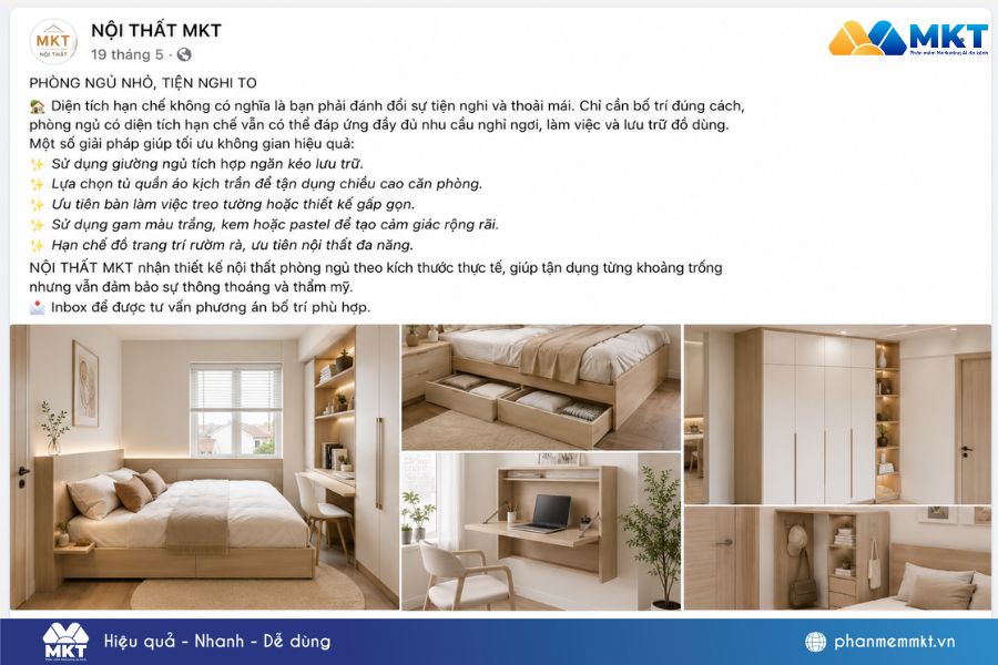 20+ mẫu content marketing nội thất thu hút khách hàng, dễ ra đơn 3 content marketing nội thất