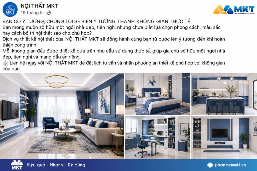20+ mẫu content marketing nội thất thu hút khách hàng, dễ ra đơn 5 content marketing nội thất