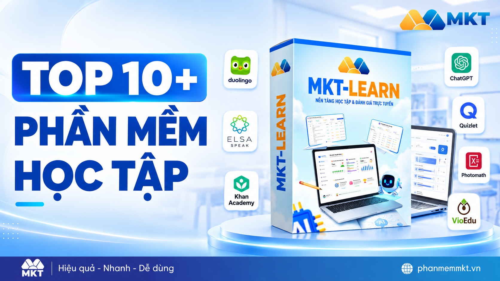 TOP 10+ phần mềm học tập cho học sinh tiểu học, học sinh THCS, THPT 1 Phần mềm học tập