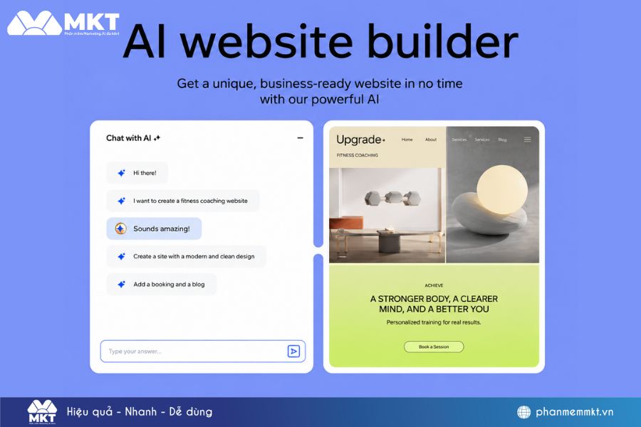 Top 10 công cụ tạo web bằng AI hiệu quả và đáng dùng 2026 3 Tạo web bằng AI