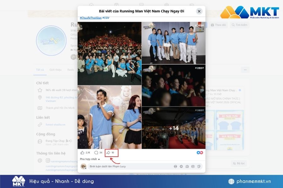 2 cách xem lượt chia sẻ trên Facebook 2026 bằng máy tính và điện thoại 2 Xem lượt chia sẻ trên Facebook