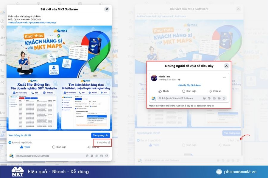 2 cách xem lượt chia sẻ trên Facebook 2026 bằng máy tính và điện thoại 3 Xem lượt chia sẻ trên Facebook