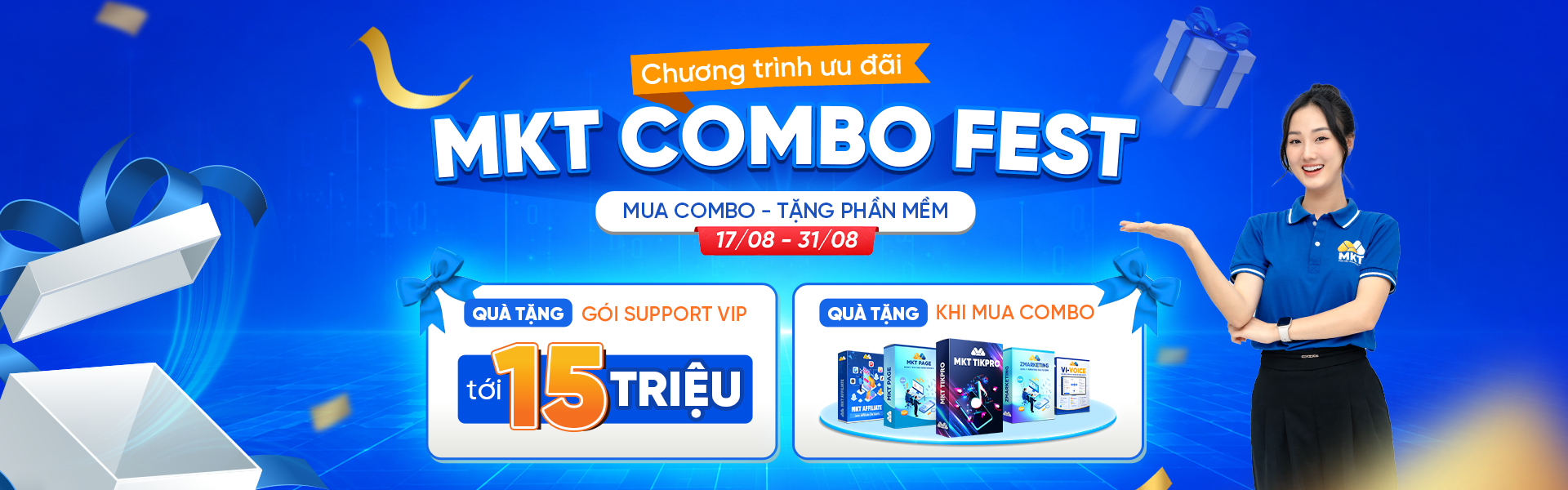 Phần mềm MKT 2 MKT Combo Fest