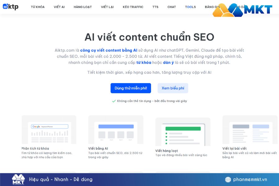 TOP 11+ công cụ AI viết bài chuẩn SEO đáng dùng hiện nay 6 AI viết bài chuẩn SEO