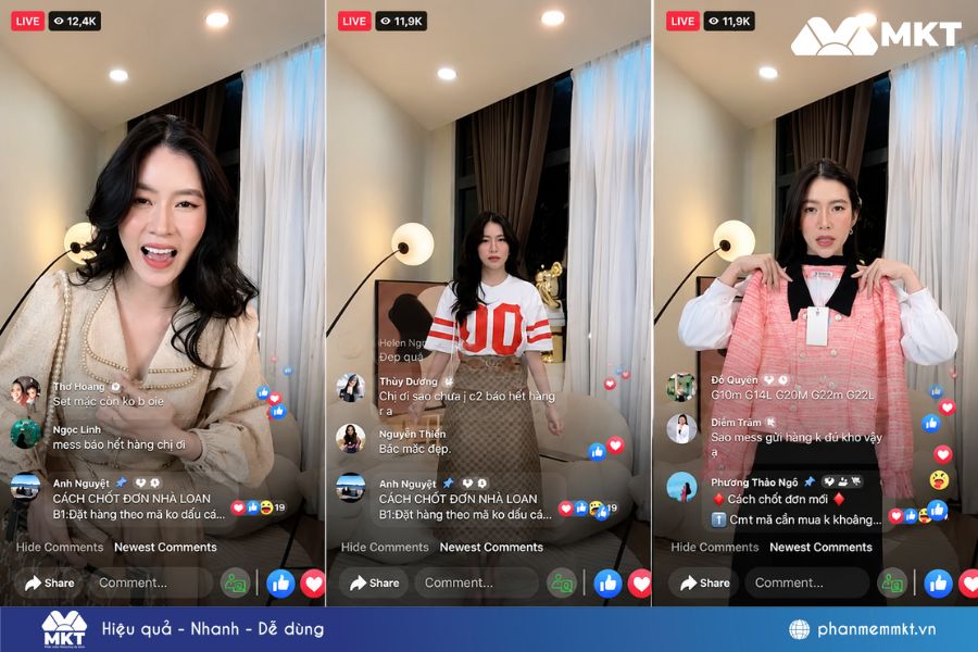Top 8 cách chốt đơn hàng trên livestream Facebook hiệu quả và tăng doanh số 2 Cách chốt đơn hàng trên livestream Facebook