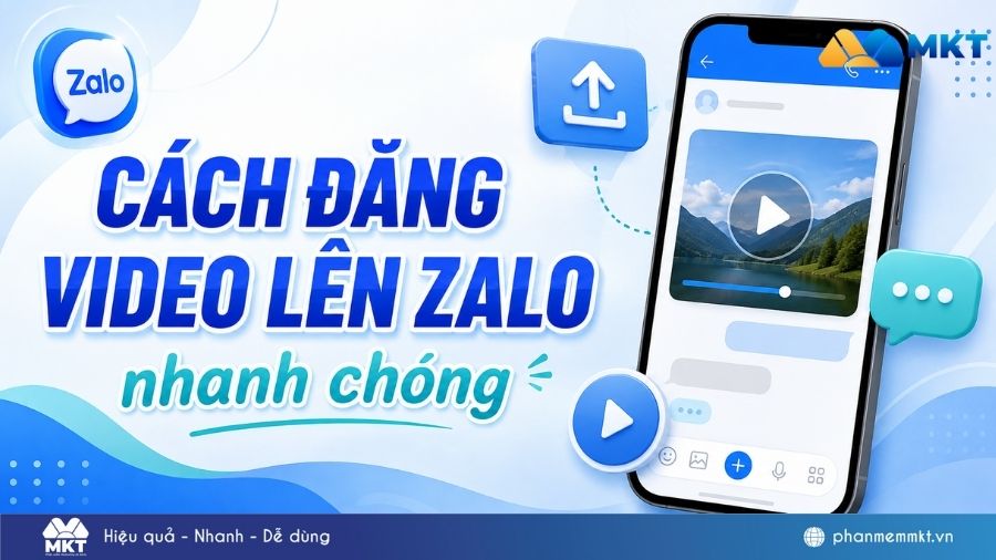 Cách đăng video lên Zalo