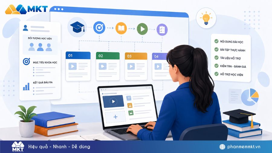 Kinh nghiệm kinh doanh giáo dục cho người mới bắt đầu 4 Xây dựng chương trình đào tạo bài bản