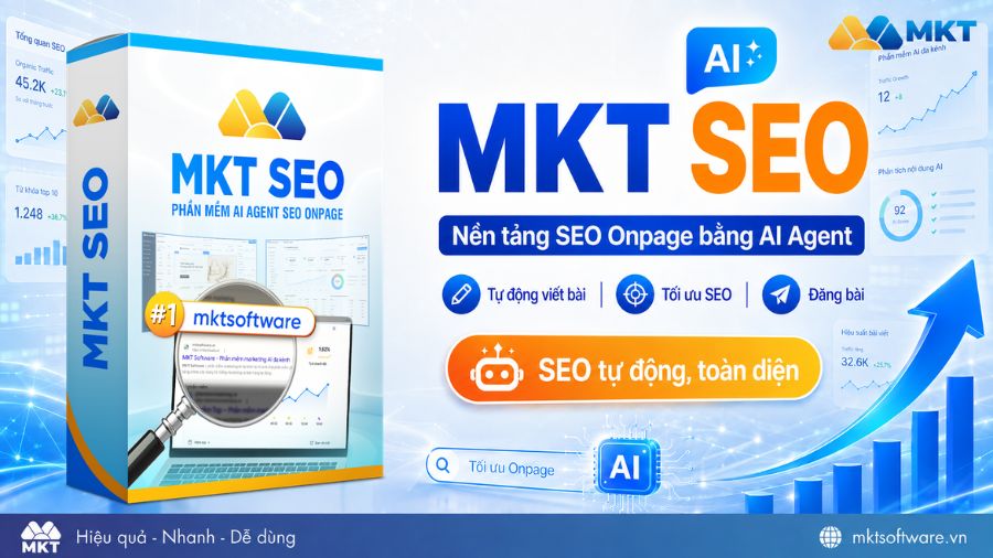 MKT SEO - Phần mềm AI Agent SEO Onpage auto viết bài SEO, đăng website 10 MKT SEO - Phần mềm AI Agent SEO Onpage