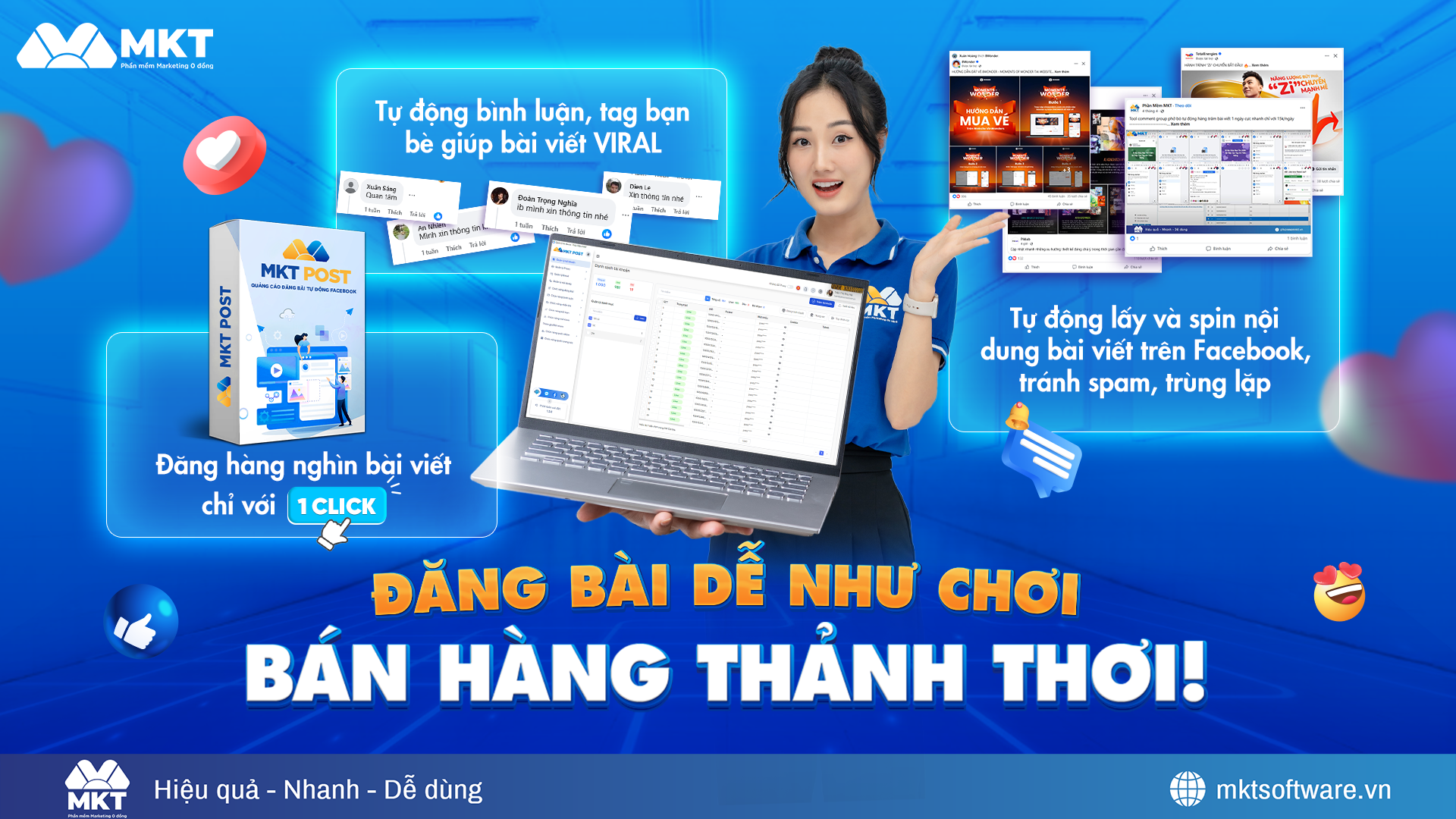 Review 2 phần mềm đăng tin bất động sản đáng dùng MKT Care & MKT Post 4 Phần mềm đăng tin bất động sản