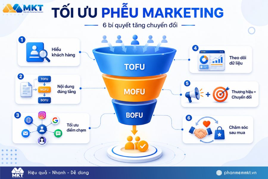 Phễu marketing là gì? Nên sử dụng mô hình phễu marketing nào? 4 Phễu marketing