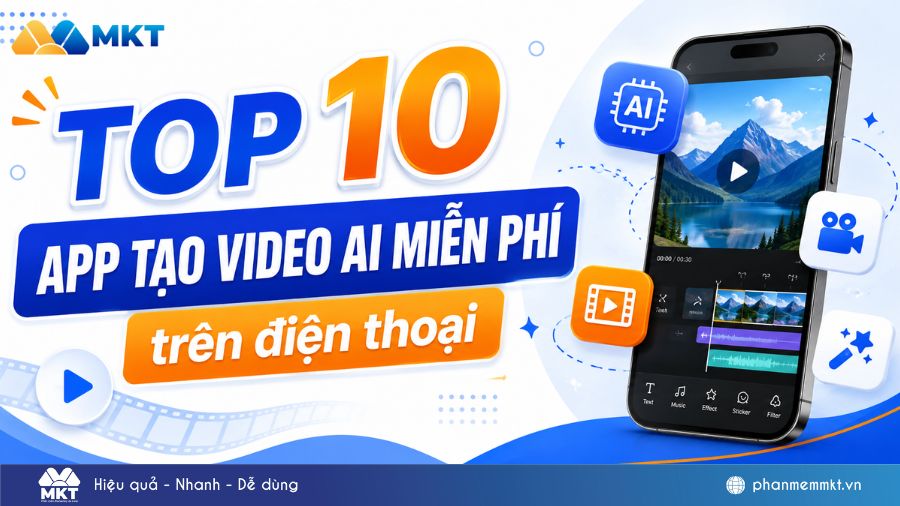 TOP 10 app tạo video AI miễn phí trên điện thoại phổ biến 4 Tạo video AI miễn phí trên điện thoại