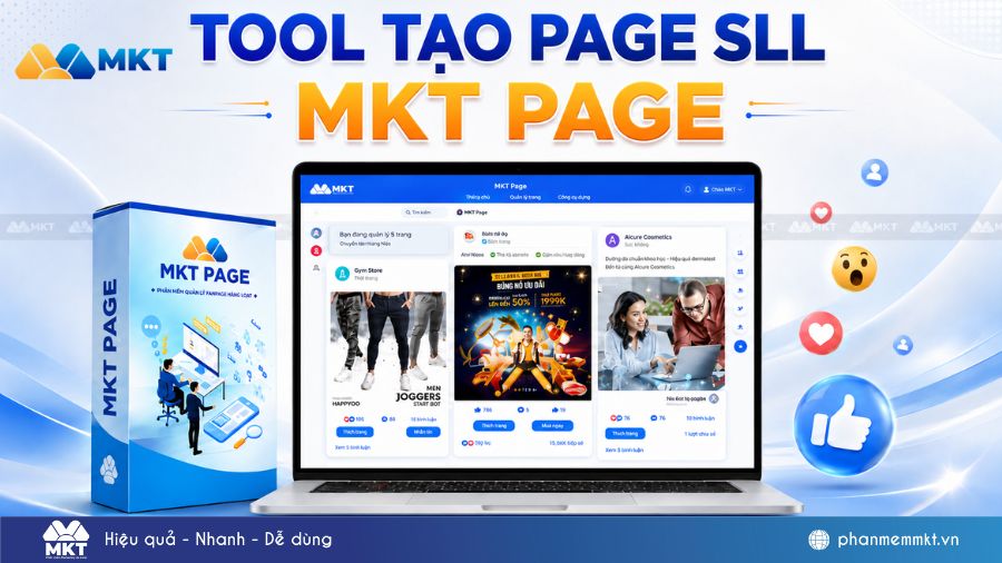 Tool tạo Page SLL và Page Pro5 tự động đơn giản 1 Tool tạo Page SLL - MKT Page