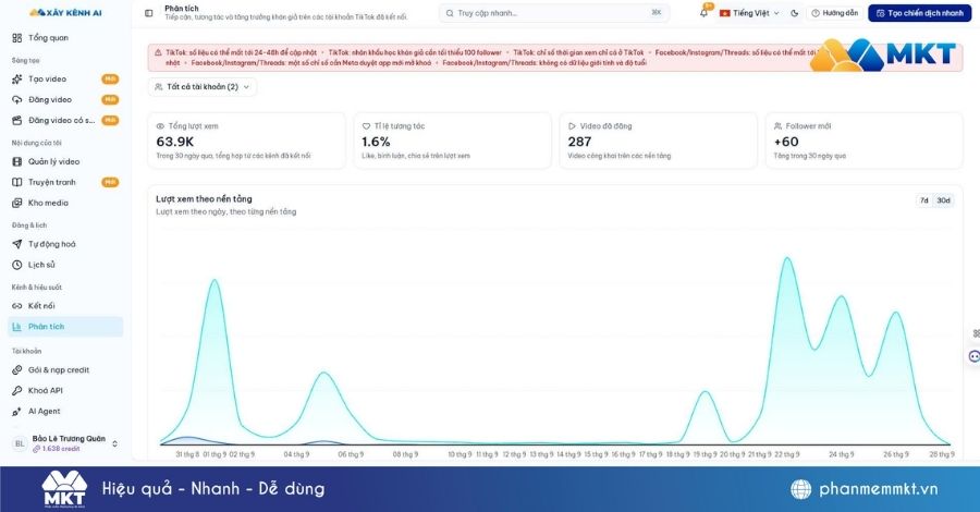 AI phân tích video là gì? Cách phân tích kênh TikTok với Xây Kênh AI 3 AI phân tích video