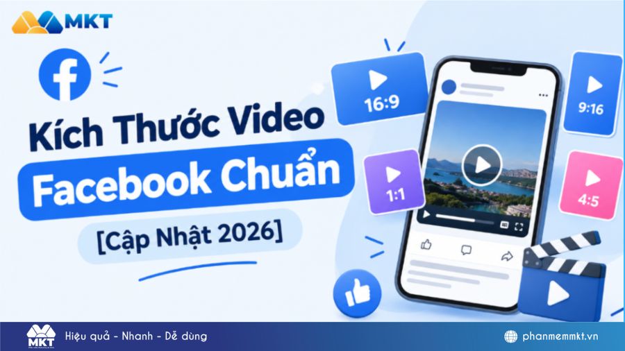 Kích thước video Facebook