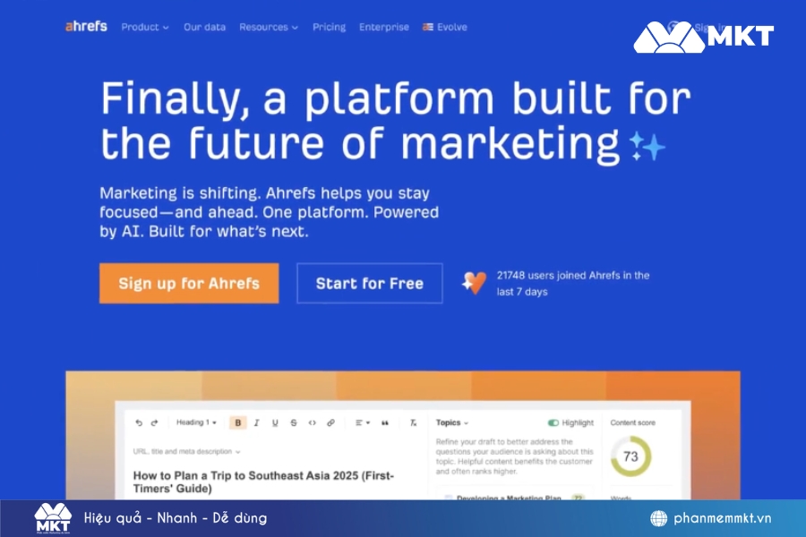 TOP 15 SEO AI Tools phổ biến và hữu dụng hiện nay 3 SEO AI Tools