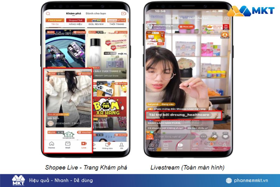 5 cách tăng mắt xem livestream Shopee hiệu quả cho nhà bán hàng 2 Cách tăng mắt xem livestream Shopee
